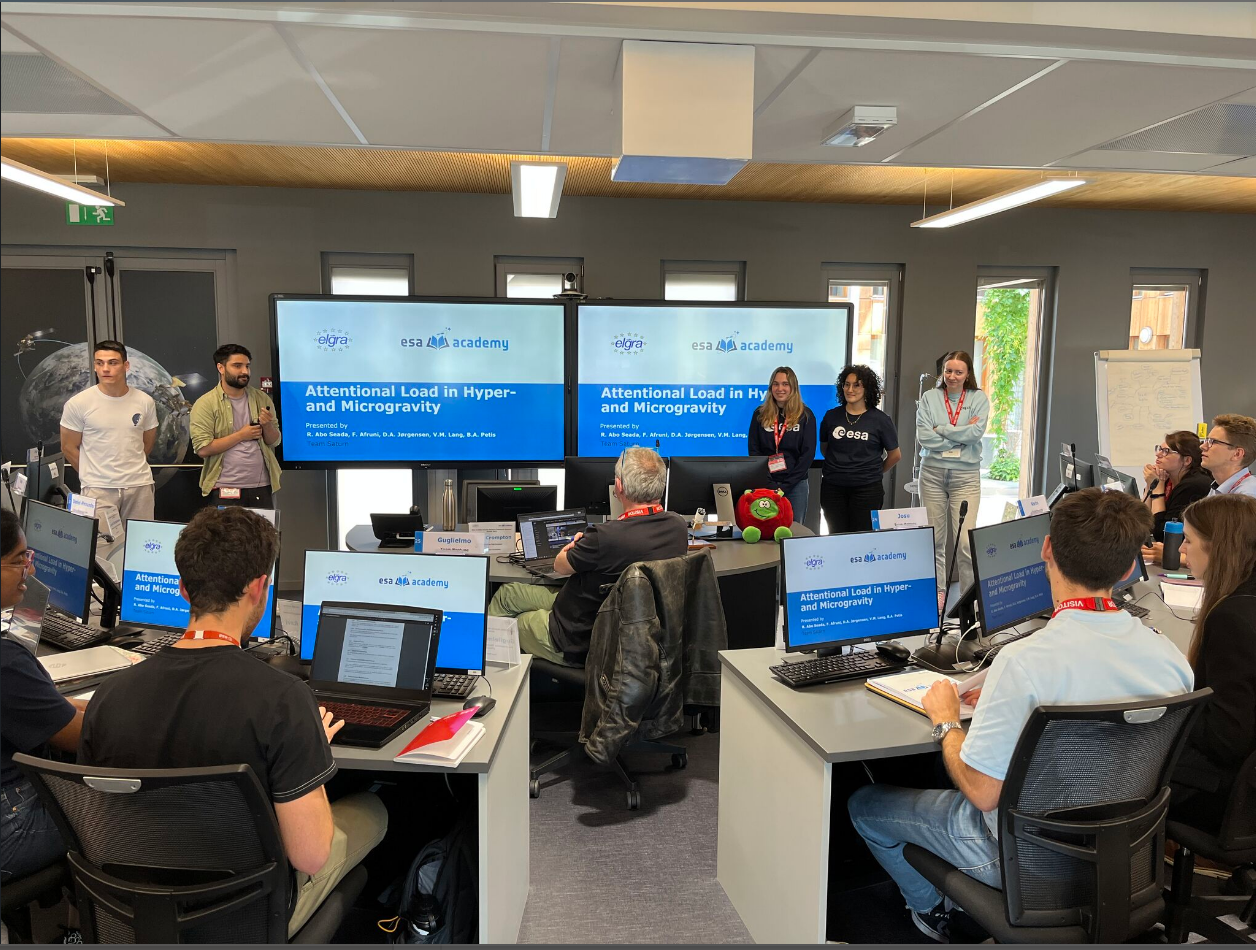 Saturn Team Presenting at ESA! Saturn Team Presenting at ESA!